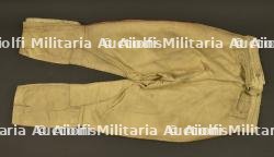 Pantalon culotte français d'artilleur en ratine. French artillery ratine cloth breeches — miniature 4