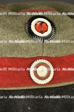 Mutze feldgrau d'un soldat hessois du JR118 avec sa photo. Feldgrau visor cap of a Hessian soldier from Infantry Regiment 118 with his photograph — miniature 8