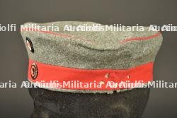 Mutze M1907 feldgrau du Wurttemberg. Model 1907 feldgrau visor cap of Württemberg — miniature 7