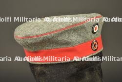Mutze M1907 feldgrau du Wurttemberg. Model 1907 feldgrau visor cap of Württemberg — miniature 8