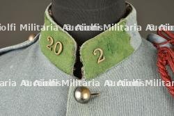Tunique bleu horizon d'un officier du Train. Horizon blue tunic of a Train officer — miniature 9