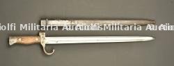 Baïonnette française Mle 1892 au mêmes numéros. French Model 1892 bayonet with matching numbers