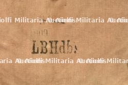 Sac à pain allemand régimenté et sangle. Regimentally marked German bread bag with strap — miniature 4