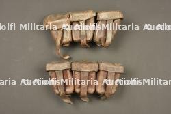 Lot de 2 cartouchières allemandes M1909. Lot of two German Model 1909 ammunition pouches