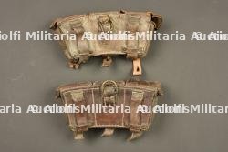 Lot de 2 cartouchières allemandes M1909. Lot of two German Model 1909 ammunition pouches — photo 6