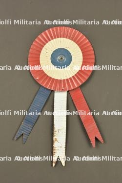 Cocarde tricolore de tombes provisoires. Tricolour cockade for provisional graves — photo 1