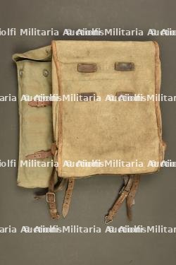 Tornister allemand 1918 et étui de piquets de tente. German 1918 Tornister backpack and tent peg carrier — photo 1