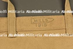 Sac à pain belge et musette Mills. Belgian bread bag and Mills haversack — photo 2