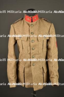 Tunique kaki de grenadier Belge. Belgian Grenadier khaki tunic