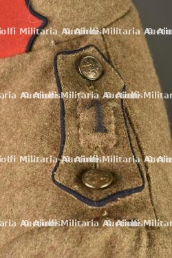 Tunique kaki de grenadier Belge. Belgian Grenadier khaki tunic — miniature 7