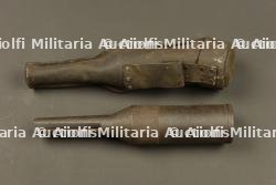 Tromblon VB avec son étui en cuir retourné. VB rifle grenade launcher with reversed leather carrier — photo 2