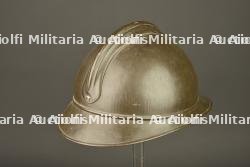 Casque Adrian belge reconditionné 1940. Belgian Adrian helmet reconditioned in 1940 — miniature 3