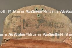Ensemble brelage français en cuir riveté. French riveted leather webbing equipment set — miniature 4