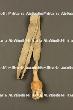 Dragonne pour 11e Compagnie troupes à pied. Sword knot for 11th Company infantry troops