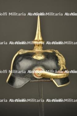 Casque à pointe d'officier bavarois. Bavarian officer’s pickelhaube — miniature 12