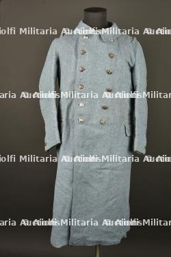 Capote française modèle 1915 bleu horizon. French Model 1915 horizon blue greatcoat — photo 1