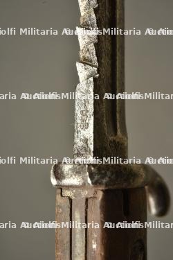 Baïonnette allemande S98 aA dents de scie de Garde Grenadier. German S98 aA sawback bayonet of the Guard Grenadiers — miniature 3