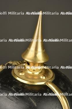 Casque à pointe d'un sous officier supérieur de la Garde. Pickelhaube of a senior NCO of the Guard — photo 9
