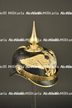 Casque à pointe d'un sous officier supérieur de la Garde. Pickelhaube of a senior NCO of the Guard — photo 15