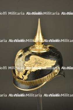 Casque à pointe d'un sous officier supérieur de la Garde. Pickelhaube of a senior NCO of the Guard — photo 16