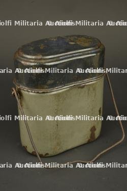 Gamelle, quart et couverts allemands. German mess tin, drinking cup and cutlery set — photo 2