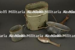 Gamelle, quart et couverts allemands. German mess tin, drinking cup and cutlery set — photo 6