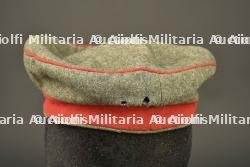 Mutze M1907 feldgrau d'infanterie prussienne. Model 1907 feldgrau visor cap of Prussian infantry — photo 7