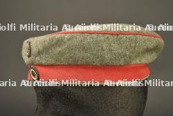 Mutze M1907 feldgrau d'infanterie prussienne. Model 1907 feldgrau visor cap of Prussian infantry — miniature 8