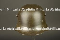 Casque allemand M1916 feldgrau du Württemberg. Württemberg feldgrau German Model 1916 helmet — photo 1