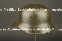 Casque allemand M1916 feldgrau du Württemberg. Württemberg feldgrau German Model 1916 helmet — miniature 6