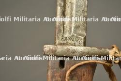Baïonnette S98 nA du 13 JR Bavarois avec étiquette de prise à Laneuville. German S98 nA bayonet of the Bavarian 13th Infantry Regiment with capture tag from Laneuville — photo 4