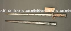 Baïonnette S98 nA du 13 JR Bavarois avec étiquette de prise à Laneuville. German S98 nA bayonet of the Bavarian 13th Infantry Regiment with capture tag from Laneuville — photo 6
