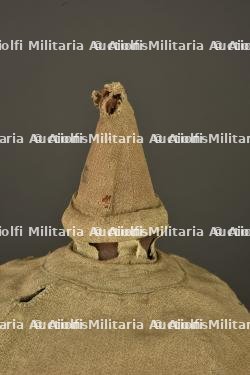 Casque à pointe bavarois avec son couvre casque retrouvés à Farbus. Bavarian pickelhaube with its helmet cover recovered at Farbus — miniature 11