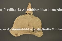 Casque à pointe bavarois avec son couvre casque retrouvés à Farbus. Bavarian pickelhaube with its helmet cover recovered at Farbus — miniature 14