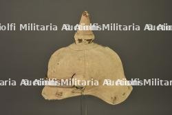 Casque à pointe bavarois avec son couvre casque retrouvés à Farbus. Bavarian pickelhaube with its helmet cover recovered at Farbus — photo 16