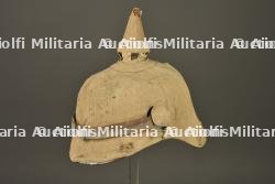 Casque à pointe bavarois avec son couvre casque retrouvés à Farbus. Bavarian pickelhaube with its helmet cover recovered at Farbus — miniature 17