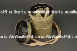 Masque anti gaz allemand Gummimaske 1916. German Model 1916 rubber gas mask — photo 2