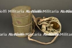 Masque anti gaz allemand Gummimaske 1916. German Model 1916 rubber gas mask — photo 7