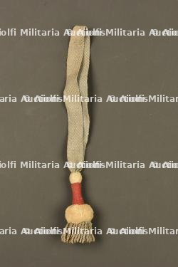 Dragonne courte feldgrau 5e Compagnie troupes à pied. Short feldgrau sword knot for 5th Company infantry troops