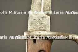 Baïonnette allemande 98-05 dents de scie meulées. German 98/05 bayonet with ground sawback — photo 4