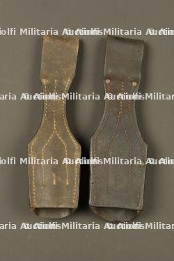 Lot de 2 goussets porte baïonnette 98-05. Lot of two 98/05 bayonet frogs — photo 2
