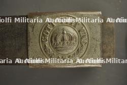 Lot de 2 ceinturons allemands avec boucles. Lot of two German belts with buckles — photo 5