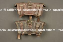 Lot de 2 cartouchières allemandes M1909. Lot of two German Model 1909 ammunition pouches — photo 3