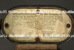 Jumelles et porte carte allemands. German binoculars and map case — photo 2