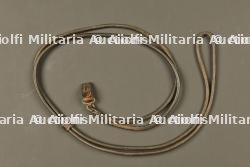 Dragonne cuir pour pistolet allemand P08. Leather lanyard for German P08 pistol — photo 2
