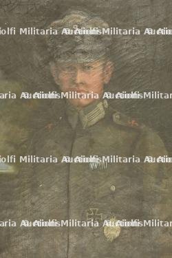Huile sur toile d'un sous-officier pilote bavarois. Oil painting on canvas of a Bavarian pilot NCO. — miniature 6