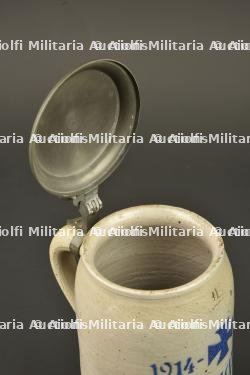 Chope en grès Kronprinz Rupprecht von Bayern 1917. Stoneware stein Kronprinz Rupprecht von Bayern 1917 — miniature 3