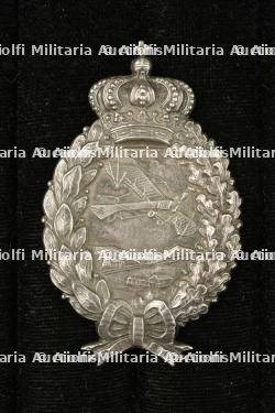 Insigne de pilote bavarois en argent. Silver Bavarian pilot badge.