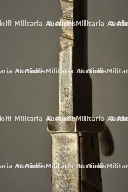 Baïonnette allemande 98-05 dents de scie. German 98/05 sawback bayonet — photo 2