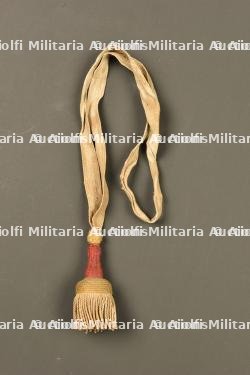 Dragonne pour 7e Compagnie troupes à pied. Sword knot for 7th Company infantry troops